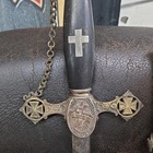  louis F  Stilz  Phila  Pa  Knights Of Malta Masonic - Sword named  Gold Washed