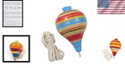Mexican Trompo Spinning Top Wood Toy  Assorted Colors  5ft String