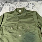 Vintage 1980s Us Army Og-507 Utility Shirt Men s 15 5x31 Military Fatigue Green