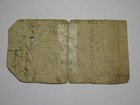 1754 Fifteen Shillings North Carolina Nc Colonial Currency Note Bill Rare 15s