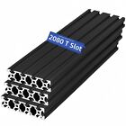 T Slot 2080 Aluminum Extrusion Eu Standard Anodized Linear Rail 300mm-1220mm