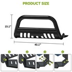 Bull Bar Compatible For 05-15 Toyota Tacoma 3  Tube Brush Push Grille Guard F   