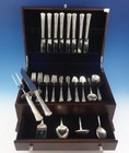 Greenbrier By Gorham Sterling Silver Flatware Set For 8 Service Dinner Size