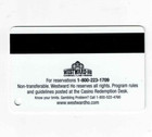 Westward Ho Las Vegas Casino Slot Card Players Club Card - Strip Lights