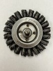 3  Knotted Whire Wheel W  1 4  Shank Wire Brush  014 Wire Made In Usa 17681