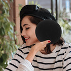 2pcs Black Round Fascinator Hat Base For Diy  Sinamay Millinery Hat Making Suppl