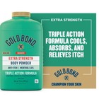Gold Bond Medicated Extra Strength Body Powder Triple Action Relief 10 Oz 3 Pack
