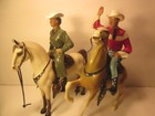 Vintage Hartland Roy Rogers  Semi-rear Trigger  dale Evans buttermilk 800 Series
