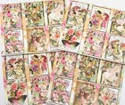 Fairy Unicorn   Butterfly Paper Kit For Junk Journals Scrapbooking Collage  fyx2
