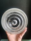 Vintage 8  Art Deco Bullseye Drum Ceiling Light Lamp Shade  7 75  Fitter