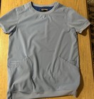 Hypothesis Womens Medical Nurse Scrub Set Scrubs Small Ceil Blue Kentica Crew