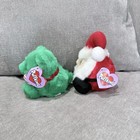 Puffkins Ho Ho Santa   Jingles Bear 1997 Limited Edition Christmas Lot Of 2 Tags
