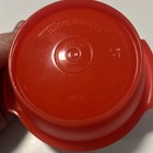 Two Tupperware 10-oz Servalier Bowls   Seals Set In Red   White Brand New