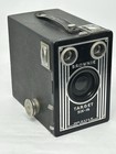Lot Of 4 Box Cameras 1-brownie Target Six-16   2 Brownie E  Ansco Sure Shot  1- 