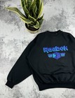 Vintage Reebok Sportswear Big Logo 90s Reebok Hype Sweatshirt Hoodie Pullover