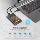 Usb 3 0 4tb For 2 5  Hdd ssd Sata Enclosure Uasp 5gbps Tool-free Boost Storage