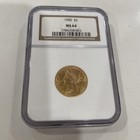 1900  5 Ngc Ms 64 Liberty Head Gold Half Eagle Coin