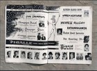 1964 Pigalle London Theatre Cabaret Girls Show Programme Sammy Davis Jr  Bassey
