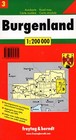 Burgenland  Austria Road Map By Freytag   Berndt  2007   brand New 