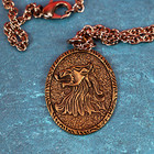 Game Of Thrones Cersei Lannister Pendant Necklace Chain Olga Ganoudis 2012 New