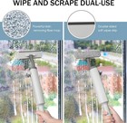 Portable Self-squeeze Mini Mop  Short Rotatable Hand Wash-free Flat Gray 
