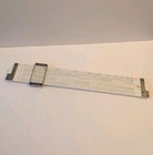 Euc Vintage Frederick Post Co 1460 Versalog Hemmi Bamboo Slide Rule Japan W case