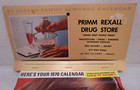 Vintage 1970 St  Joseph Family Almanac Calendar Primm Rexall Drug Store Roswell