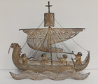 Sterling  Silver Dragon Boat 98 9 Gr Very Intricate Carriage Silver Filigree