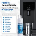 Choplo Cp001s Refrigerator Water Filter For Whirlpool W10295370a 4-pack 200 Gal