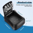 2 Sets Wall-mounted Key Lock Box With 4-digit Combination
