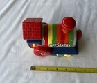 Vintage Lifesavers Five Flavor Train Ceramic Covered Trinket Bowl Collectible