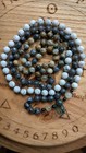 Meditation 8mm 108 Prayer Bead Mala Bracelet necklace - Handmade
