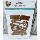 Spellbinders Shopping Cart Holiday Presents Run Dies Lot Of 3