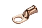 5 Lot 1 0 1 2  Hole Ring Terminal Lug Bare Copper Uninsulated Awg Gauge