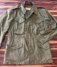 M-1951 Us Army 1955 Vietnam Field Jacket Reg Small S 107 Olive Green Vintage