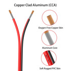 10 Gauge 2 Conductors 30ft Electrical Wire  Red Black Cable  Flexible Low Voltag