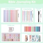 New Best 40 Pcs Bible Journaling Kit Study Kit For Women  Supplies With Pastel
