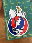 Grateful Dead Snoopy Peanuts Woodstock Steal Face 4 5 Inch Jerry Garcia Deadhead
