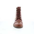 Dingo Andy Casual Boot Di-203 Mens Brown Leather Lace Up Casual Dress Boots