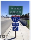 California Highway Sign