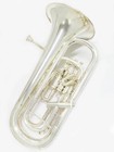 Yamaha Yep-642s Bb f Euphonium Silver Plated Neo Series W hard Case Serviced