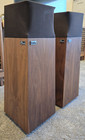 Pair Of Ohm Walsh 2  Walsh2 Speakers Vintage Rare