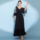 Latin Ballroom Dance Dress Modern Salsa Waltz Standard Long Dress c117 2 Colors