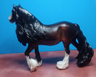 Breyerfest 2024 Fighter Vanner Mare Only 2500 Made Beautiful Shaded Bay Nr