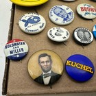 30pc Mix Vintage 1960s 1968 Pinback Lot Presidential Campaign Pin Button