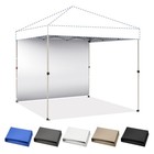 8x8 Pop-up Canopy Tent Sidewall - White  Waterproof  Upf 50   Fits Straight Leg