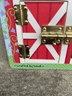 Melissa   Doug Latches Barn Wooden Activity Board Latches Hand-eye Coordination