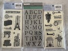 Lot Of 10 Sets Of Assorted Cling Stamps For Crafting Unused Lot  1