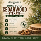Cedarwood  texas  Essential Oil 100  Pure Many Sizes Free Shipping