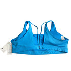 Athleta Exhale Sports Bra 3x D-dd  Santorini Blue Athletic Plus Yoga Running